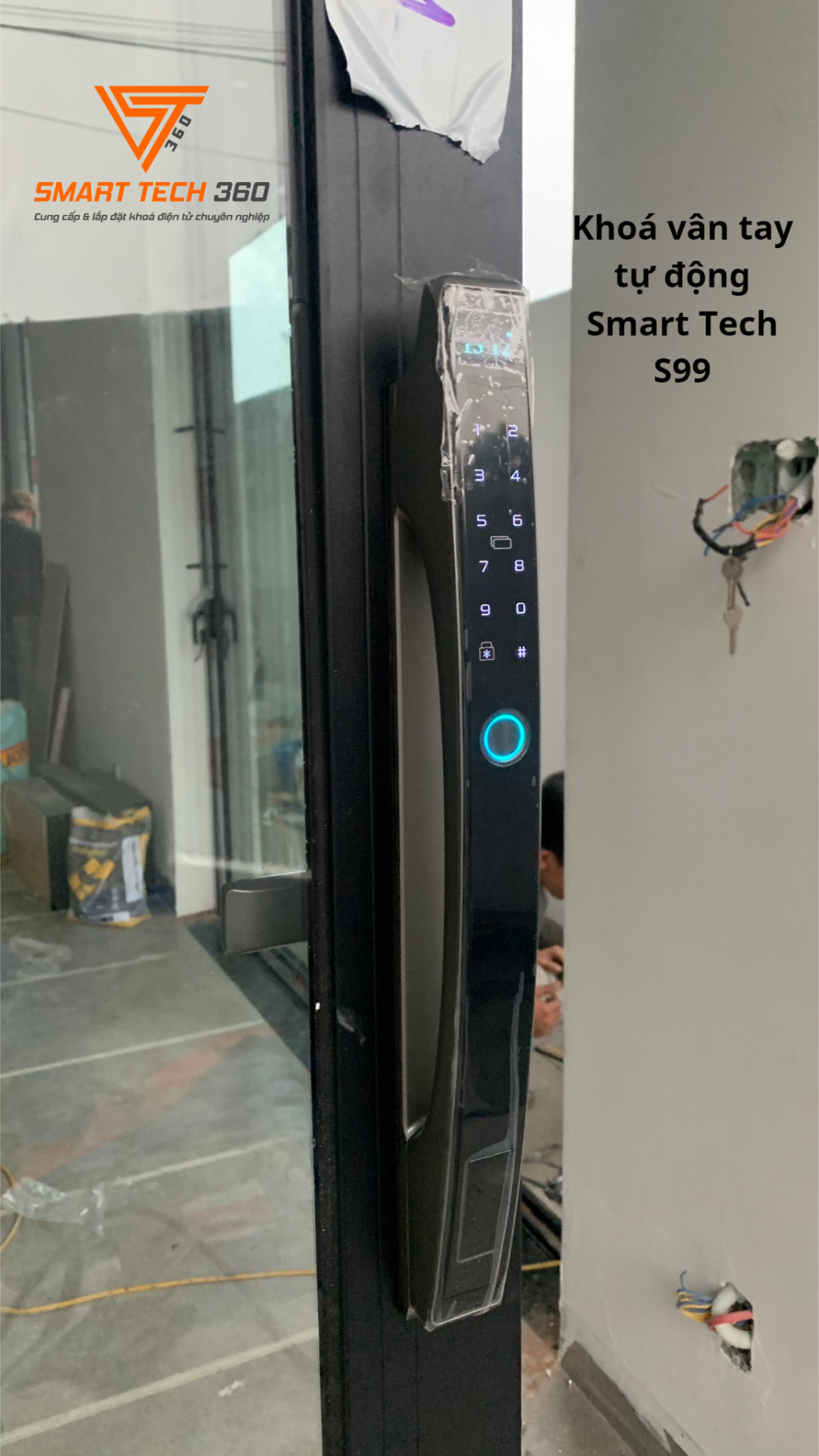 Khoá vân tay tự động Smart Tech S99