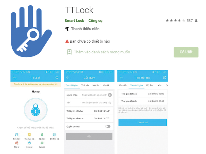 TTlock-app-dien-thoai