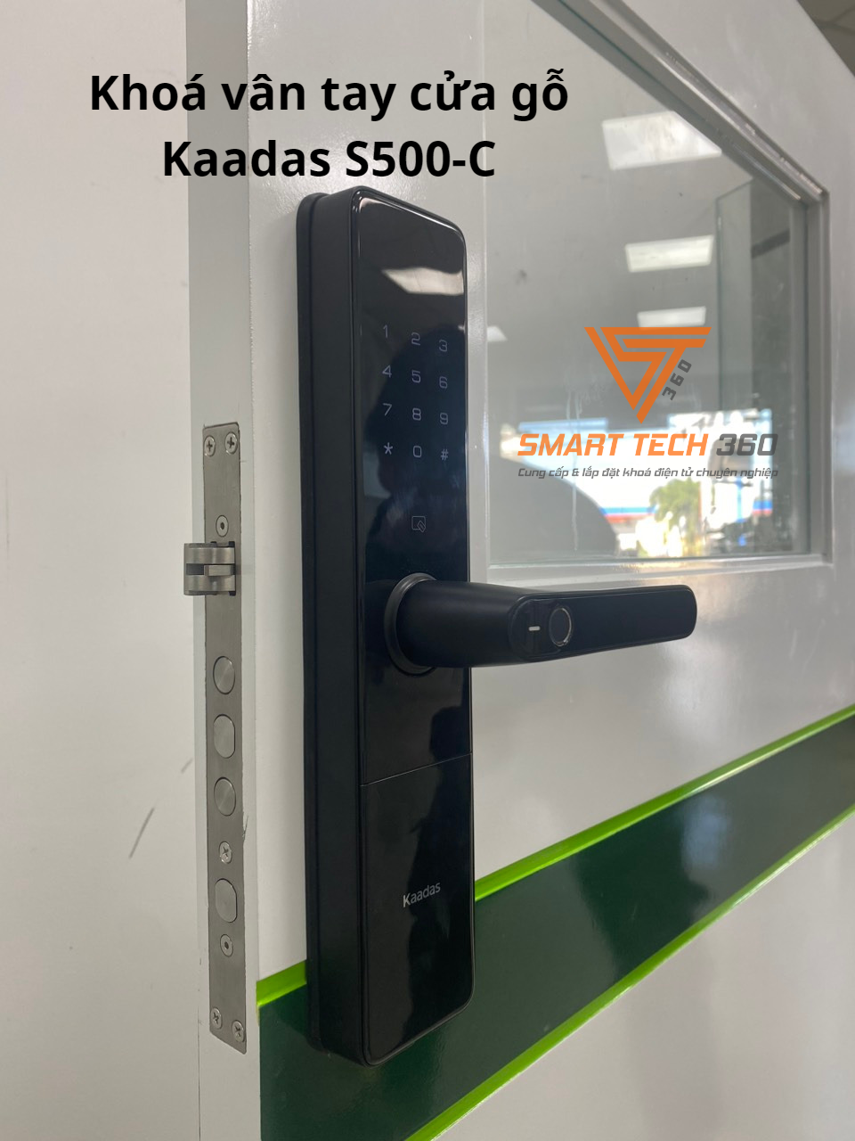 Khoá vân tay cửa gỗ Kaadas S500-C