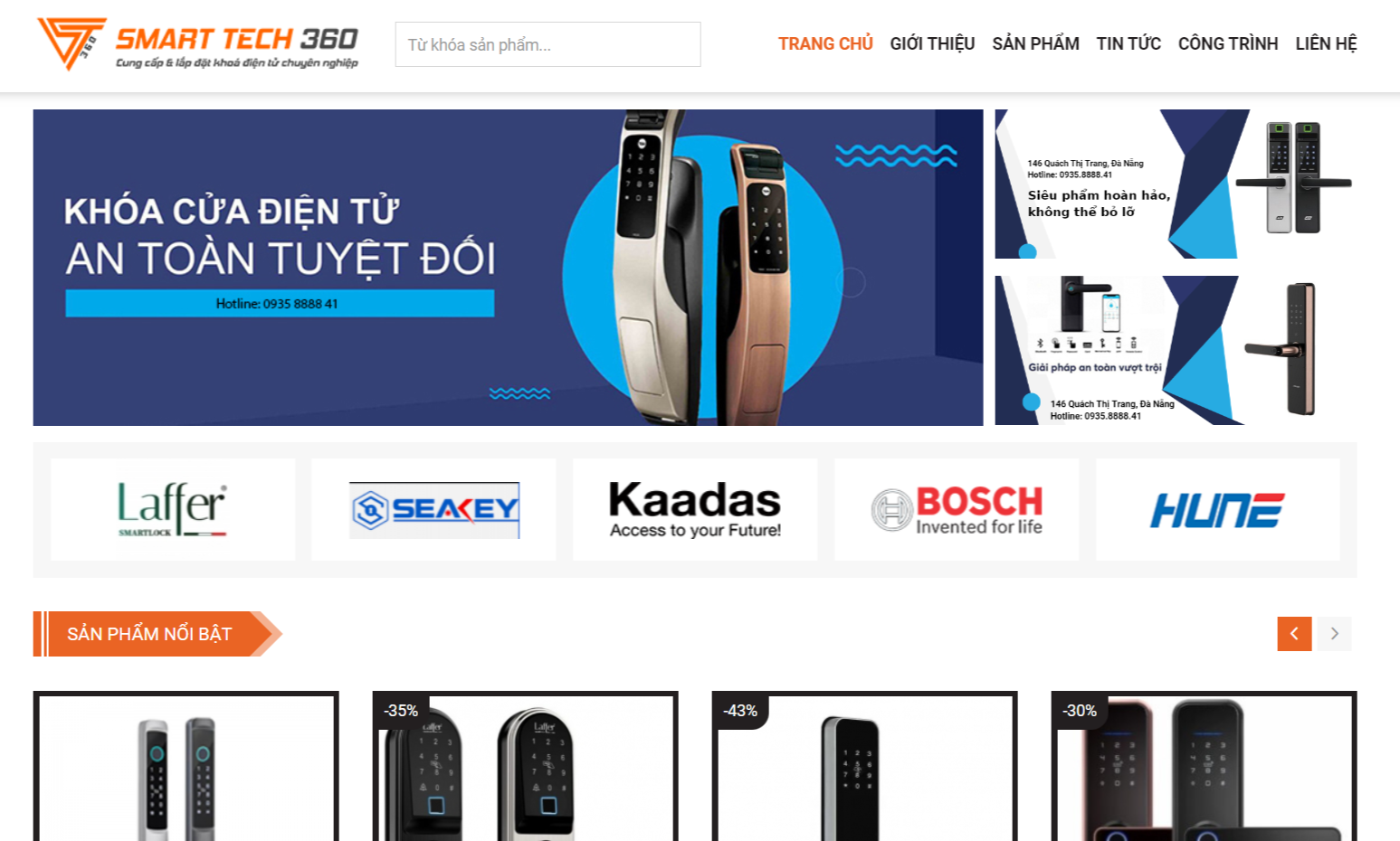 Khoá điện tử Đà Nẵng - Smart Tech 360